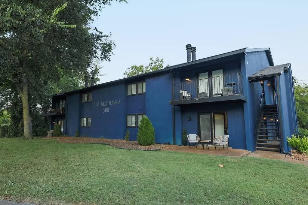 Apartamento Nashville Modern Large 2Br Family Suite Sleeps 8 Guests With Private Balcony And Optional Parking Near Parthenon & Broadway